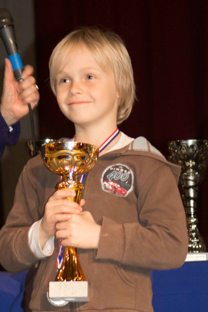 Joachim Bennani Champion d'Occitanie 2019 petits poussins