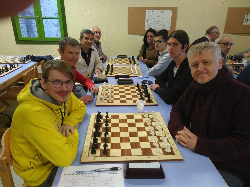 Canohès - Perpignan, ronde 5, avec Stéphane, David, Tony et Hanen