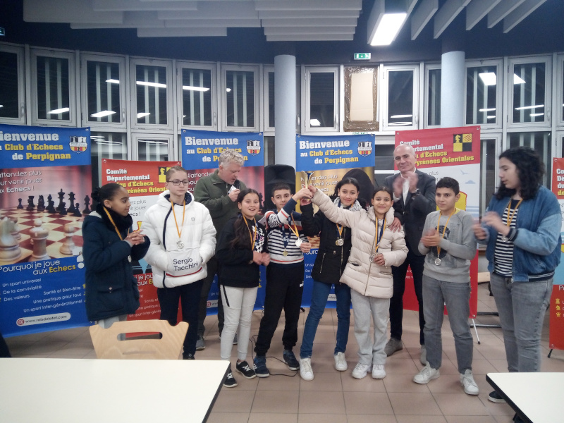 Le collège JS Pons Champion des Pyrénées Orientales UNSS