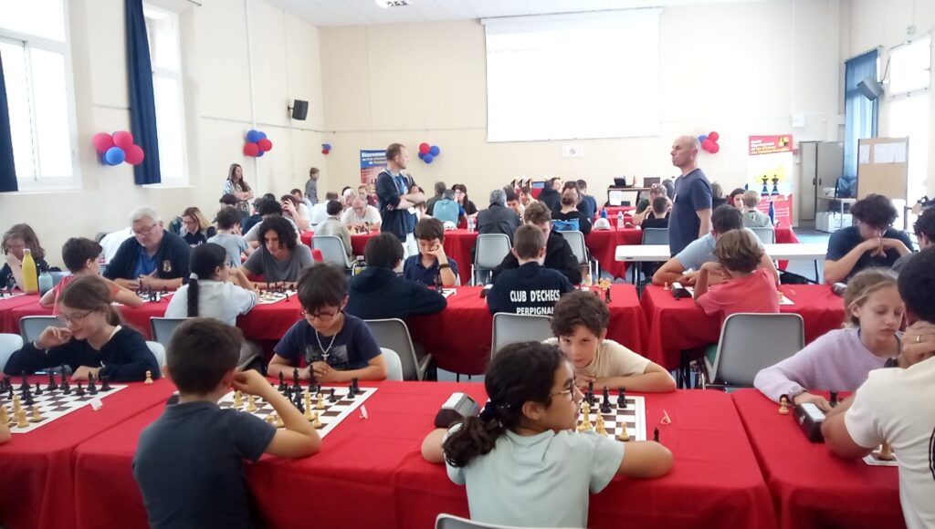 Vue sur les Open FIDE 18 Mai 2025