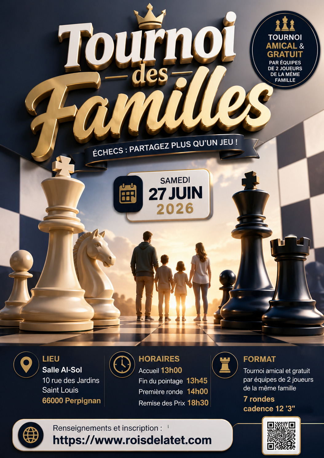 Tournoi des Familles 27 Juin 2026