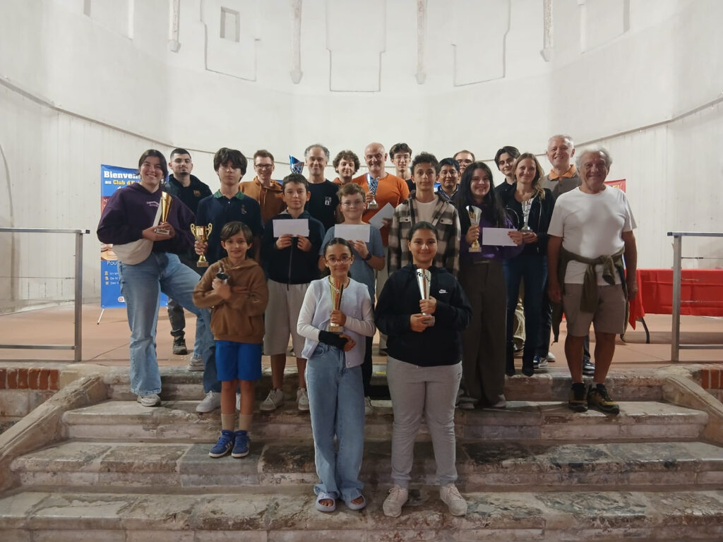 Podium des Rapides FIDE Perpignan 2026