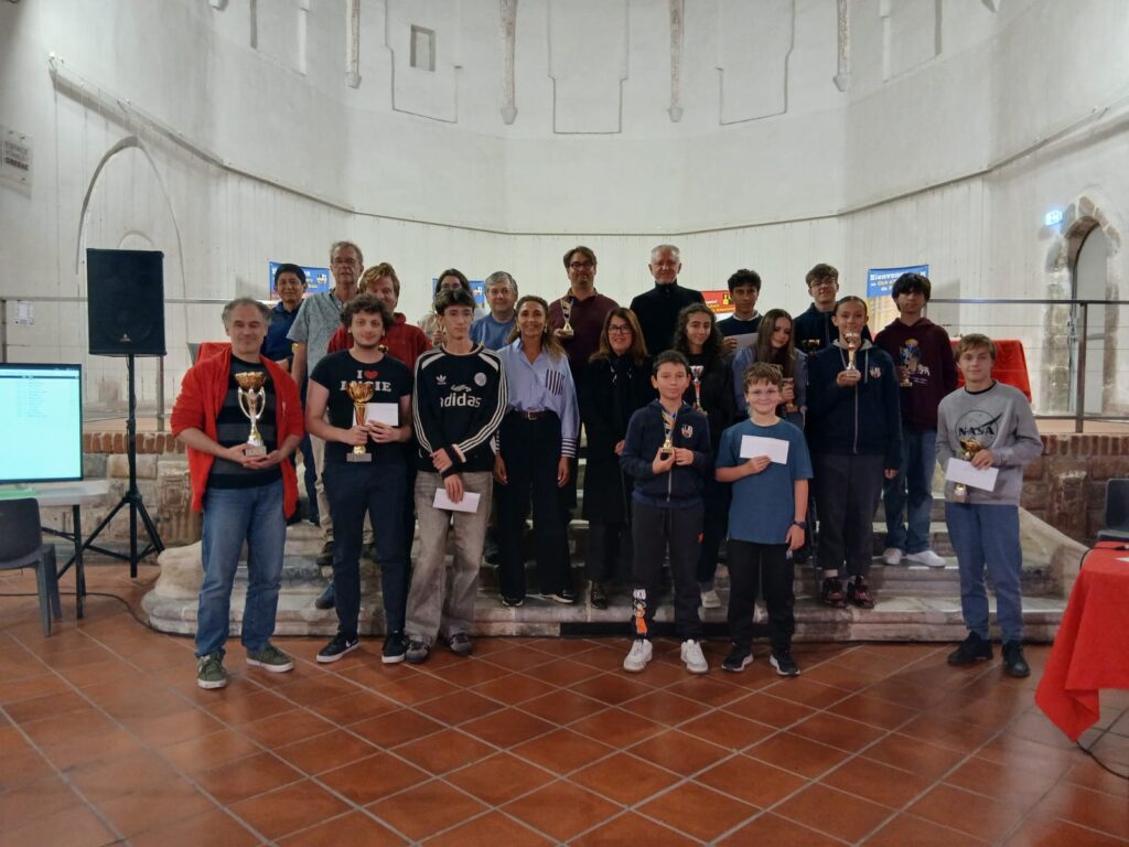Le podium des Open A et B et du tournoi de Maîtres